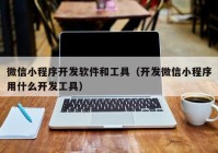 微信小程序开发软件和工具（开发微信小程序用什么开发工具）