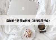 洛阳软件开发培训班（洛阳软件行业）